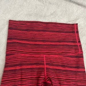 high waisted lululemon leggings. good condition. RARE colour